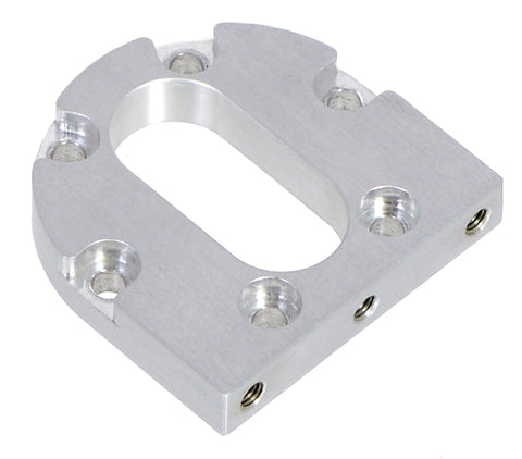 Bracket Aluminio Liso Para Motor Tipo 37D Pololu