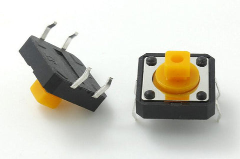 Botón Push Cuadrado 12x12x7.3mm