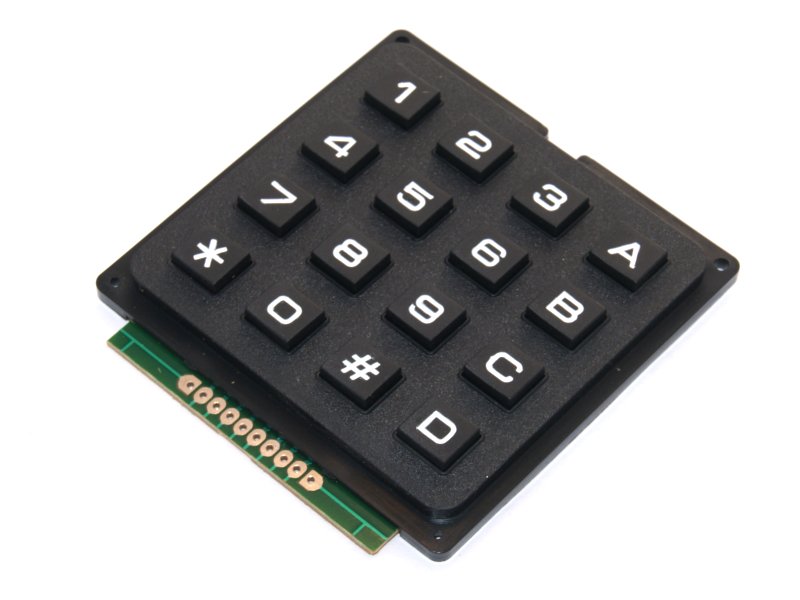 Teclado 4x4 Botones Sólido