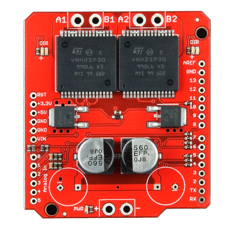 Monster Shield VNH3ASP30 (2 motores)