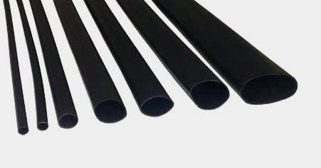 Termofit Negro 3/32 (2.38mm)