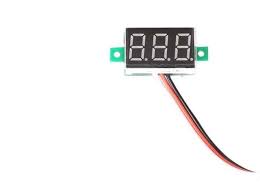 Voltímetro Micro Azul