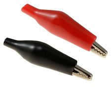 Conector Caimán 45mm Rojo